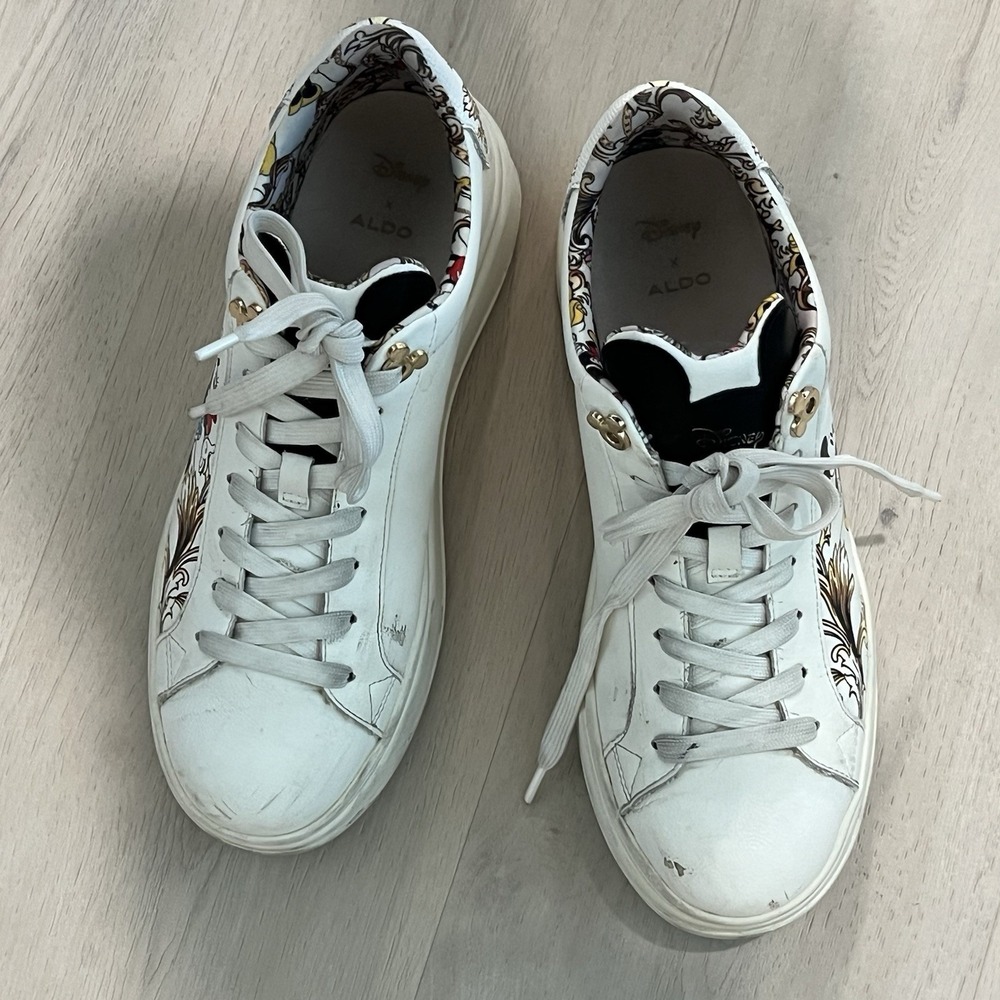 DISNEY X ALDO D100 LOW TOP SNEAKER MICKEY MINNIE WOMEN Size 8.5 Disney Adult - Picture 9 of 12